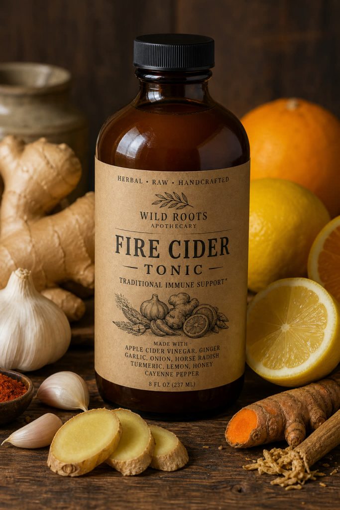 Organic Fire Cider